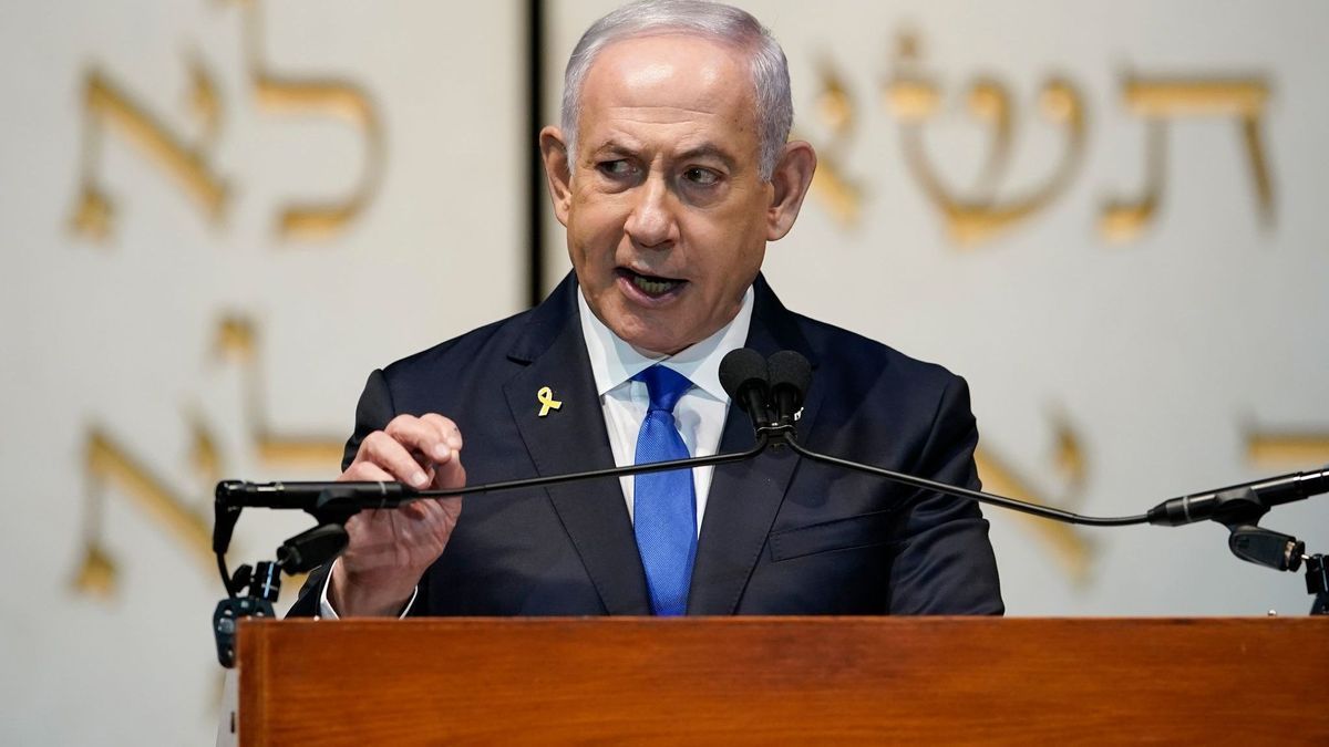 Netanjahu in den USA - Rede von Netanjahu