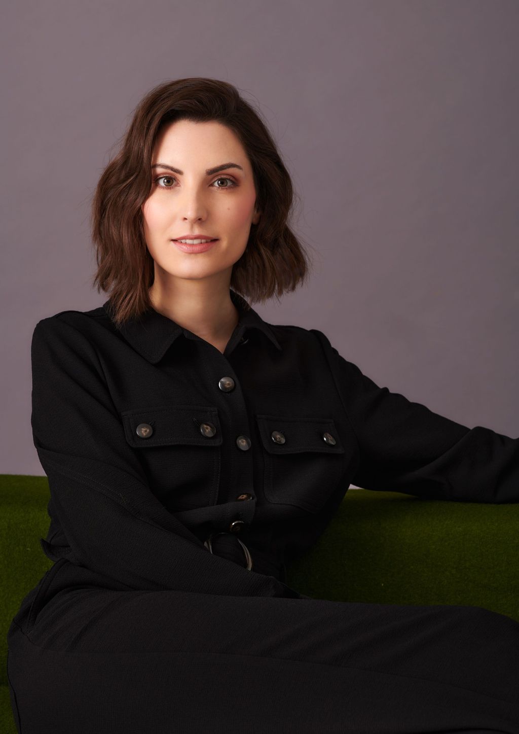 Moderatorin Delia Träger newstime