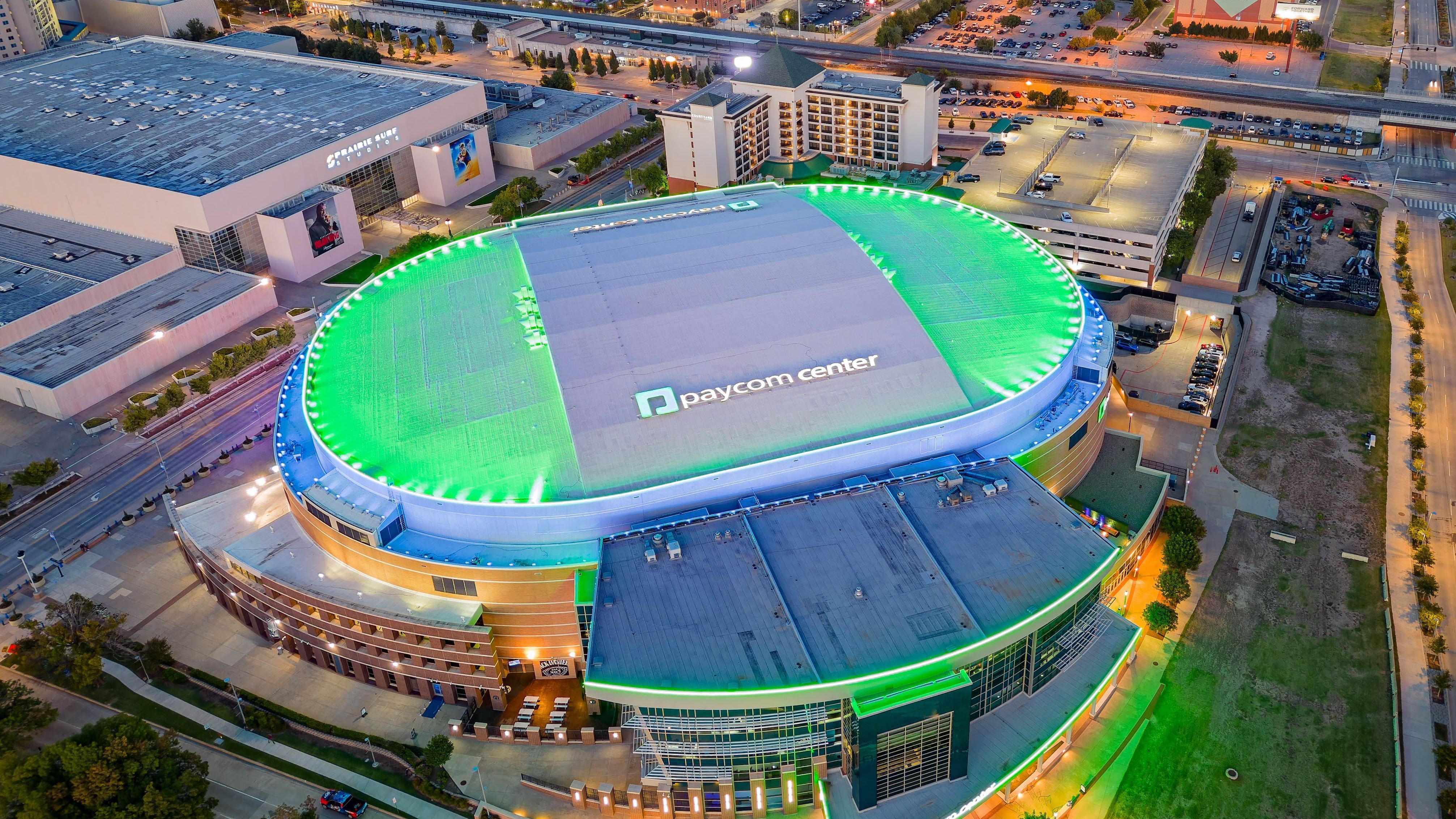 <strong>Platz 18: Paycom Center</strong><br>Team: Oklahoma City Thunder<br>Liga: NBA