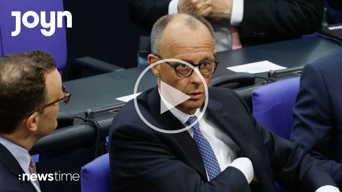 Hier der bittere Merz Moment