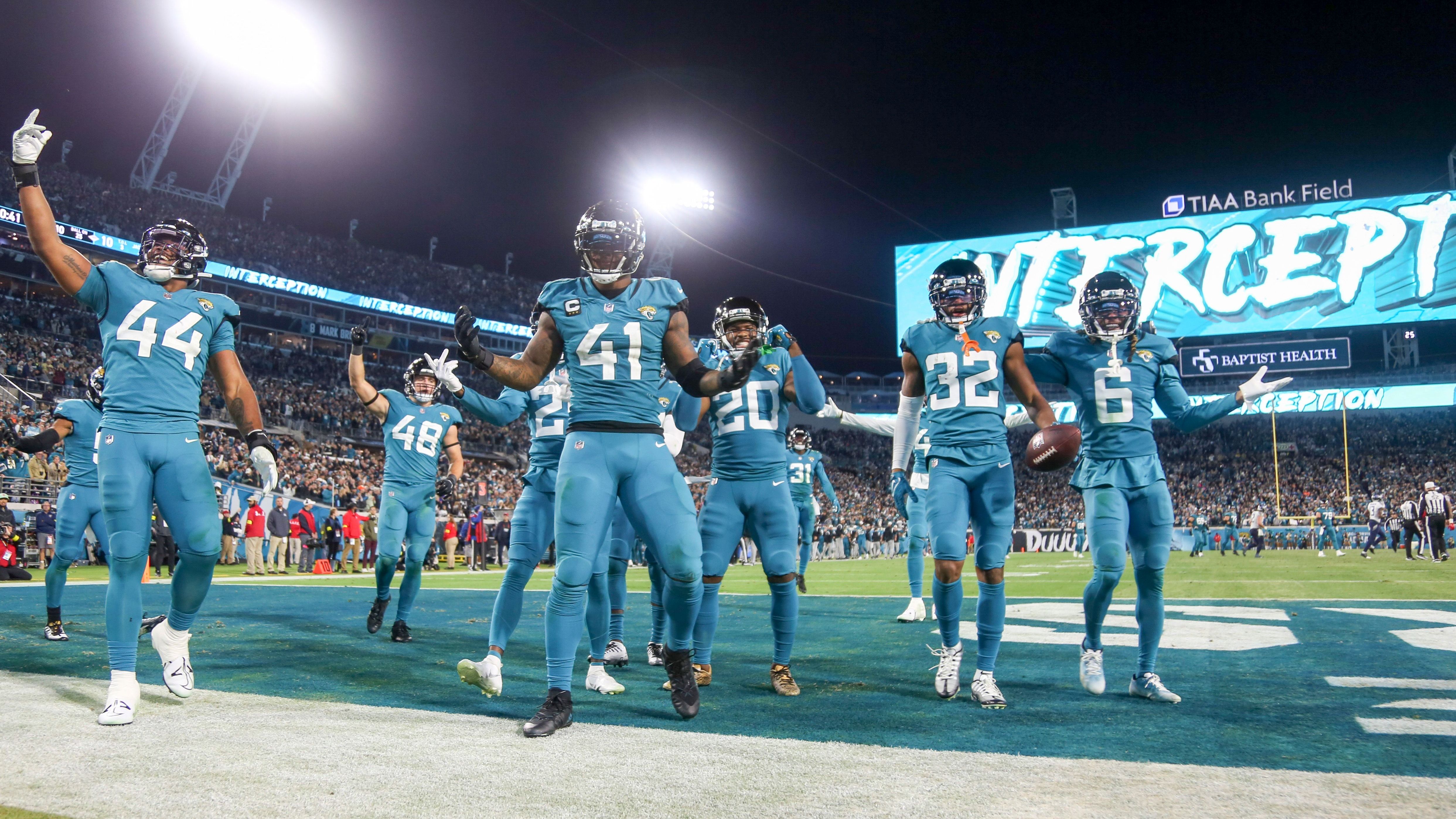 <strong>Rang 23 - geteilt: Jacksonville Jaguars</strong><br>Anzahl der Prime Time Spiele: 2