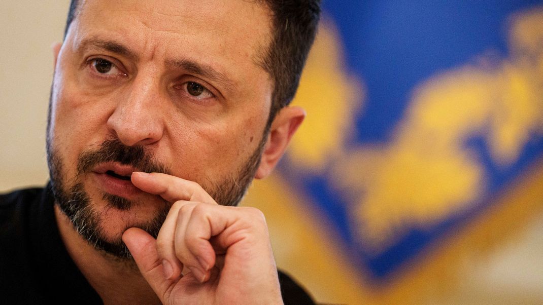 Wolodymyr Selenskyj, Präsident der Ukraine,  glaubt nicht an ein Ende des Kriegs.