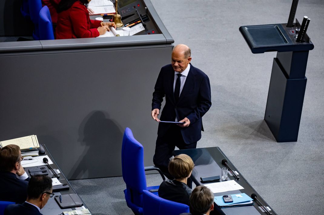 Kanzler Olaf Scholz wird im Dezember die Vertrauensfrage stellen.