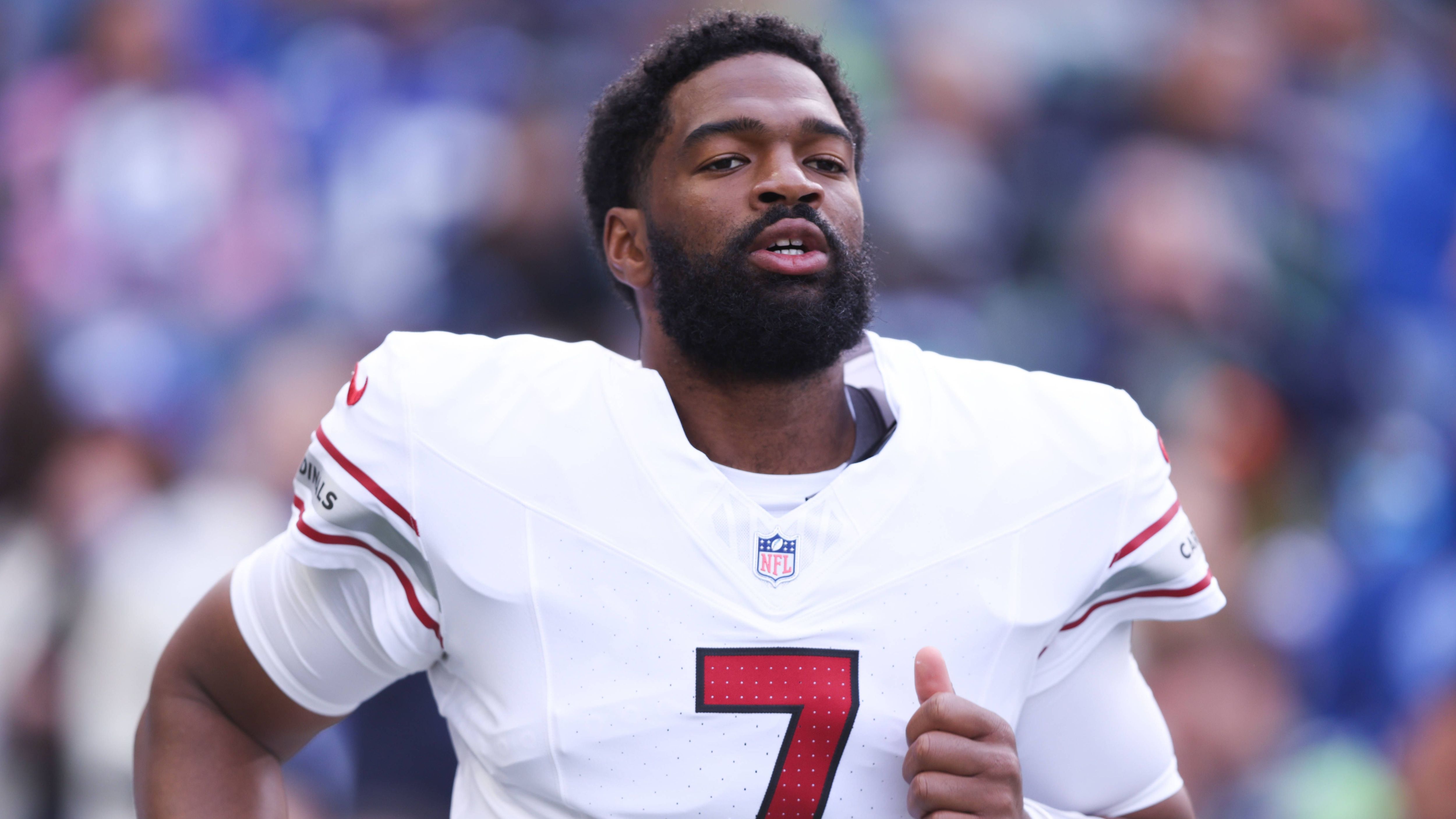 <strong>Arizona Cardinals</strong><br>• Starter: Jacoby Brissett (im Bild)<br>• Backup: Kyler Murray<br>• Practice Squad: Kedon Slovis
