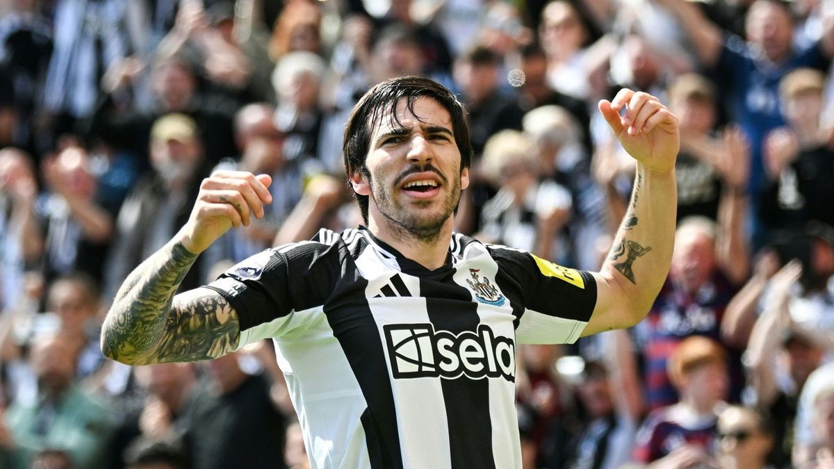 Sandro Tonali traf für die Magpies