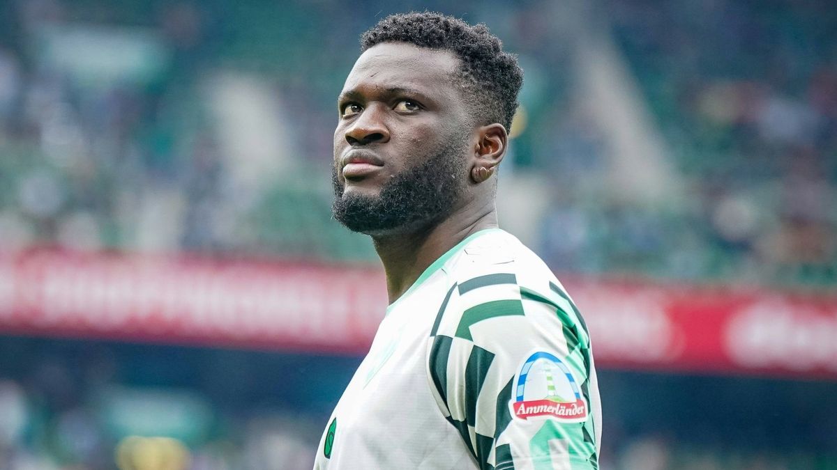 Noch ohne Werder-Tor: Boniface