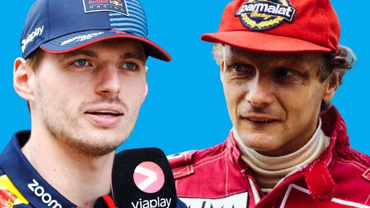 Max Verstappen und Niki Lauda (Fotomontage)