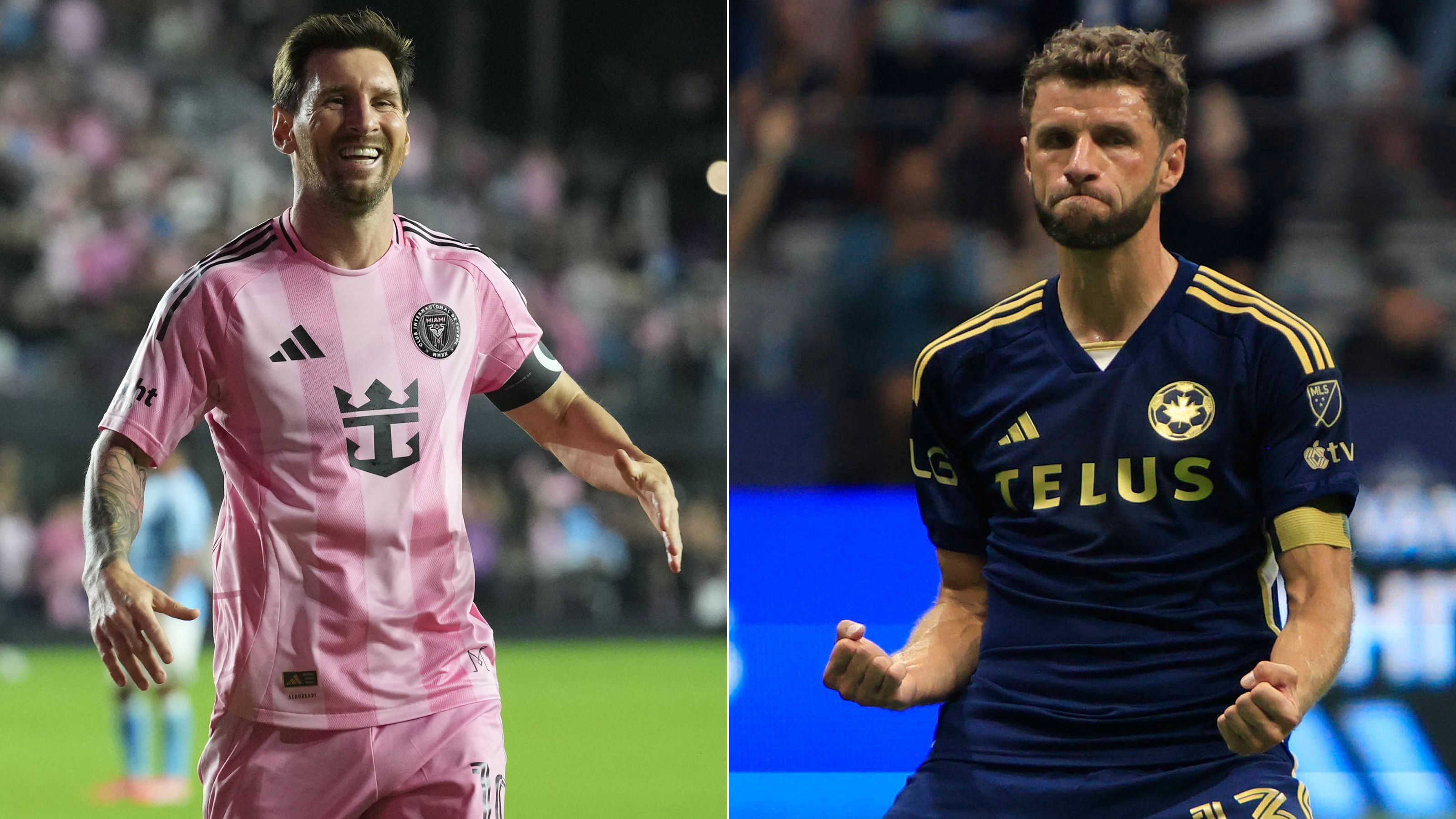 <strong>Alle Duelle zwischen Müller und Messi</strong><br>Nun treffen zwei der besten Fußballer der letzten Jahrzehnte im Finale um den MLS-Cup aufeinander. Wer wird diesmal die Oberhand behalten? Messi und Inter Miami oder Thomas Müller und die Vancouver Whitecaps?