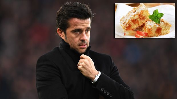 
                <strong>Hull City: Apple Crumble</strong><br>
                Kurz nach seinem Amtsantritt bei Hull City strich Trainer Marco Silva das Dessert vom Speiseplan: Die Verführung Apple Crumble, ein süßes Apfel-Streusel-Gemisch, ist seitdem keine Ausrede mehr für schlechte Leistungen des Tabellen-18. 
              