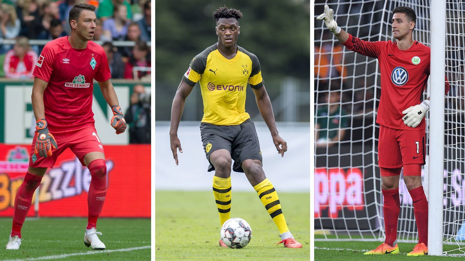 
                <strong>Top 10: Die größten Bundesliga-Spieler 18/19</strong><br>
                Hohe Absätze braucht hier niemand! In der Bundesliga laufen auch in der neuen Saison einige Spieler rum, die der 1,90-Marke weit entwachsen sind. ran.de zeigt euch die zehn größten Spieler der Bundesliga. 
              