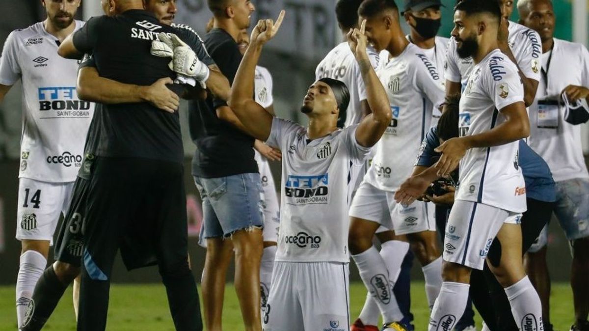 Santos bejubelt den Finaleinzug