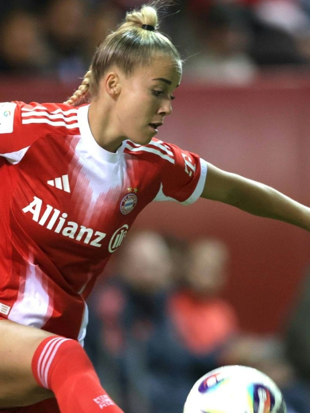 Wieder am Ball: Giulia Gwinn