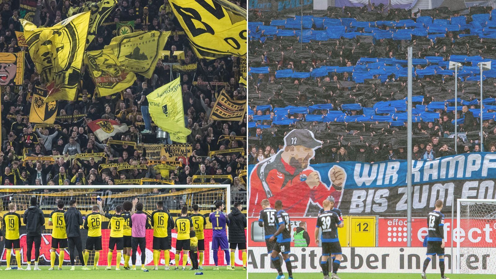 
                <strong>Mitglieder</strong><br>
                Borussia Dortmund wurde im Jahr 1909 gegründet, der SC Paderborn erst 1985. Entsprechend groß ist auch der Unterschied im Bereich der Mitglieder-Anzahl. Laut "statista.com" zählt der BVB in November 2019 154.000 Mitglieder und ist in dieser Kategorie hinter den Bayern und Schalke auf Platz 3 in der Bundesliga. Paderborn hat aktuell 5.338 Mitglieder und ist Vorletzter in der Mitglieder-Tabelle der Bundesliga. Nur RB Leipzig (750 Mitglieder) hat noch weniger registrierte Mitglieder als der aktuelle Bundesliga-Aufsteiger. 
              