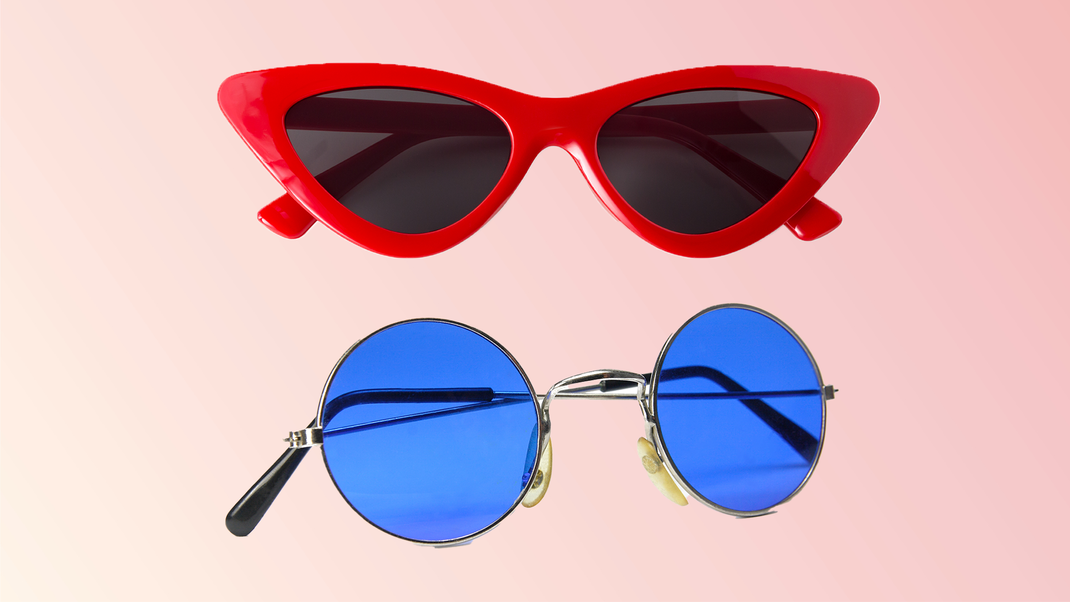 Retro-Sonnenbrillen sind aktuell ein echtes Mode-Must-have - auch auf der Skipiste!