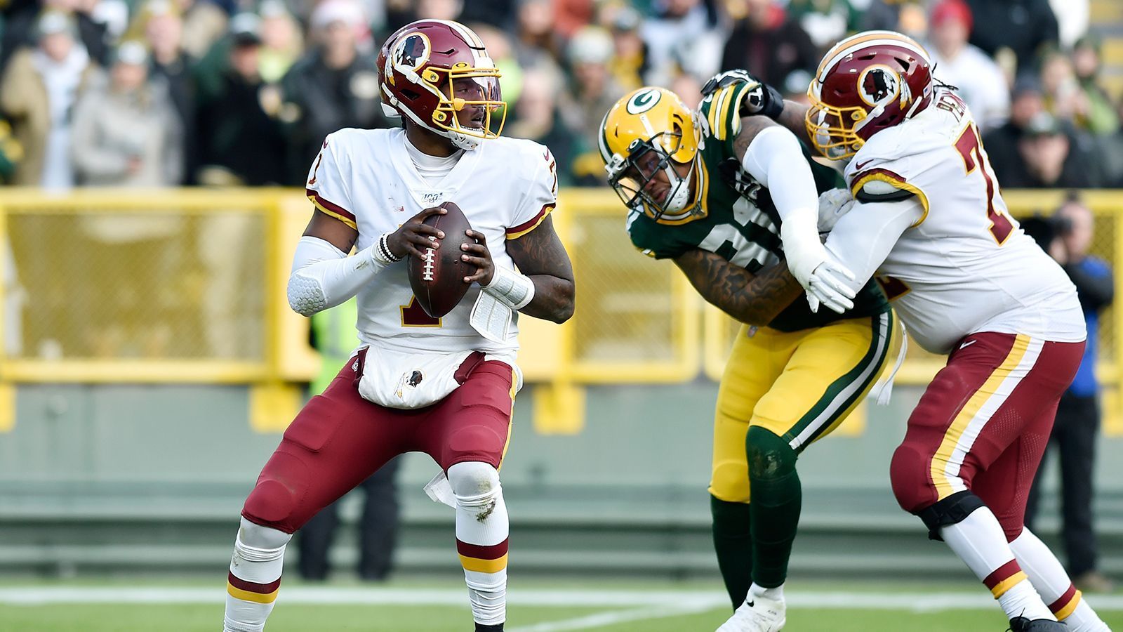 
                <strong>Washington Redskins</strong><br>
                Ausgeschieden nach Woche 14NFC East:1. Dallas Cowboys (6-7) 2. Philadelphia Eagles (5-7)3. Washington Redskins (3-10)4. New York Giants (2-10)
              