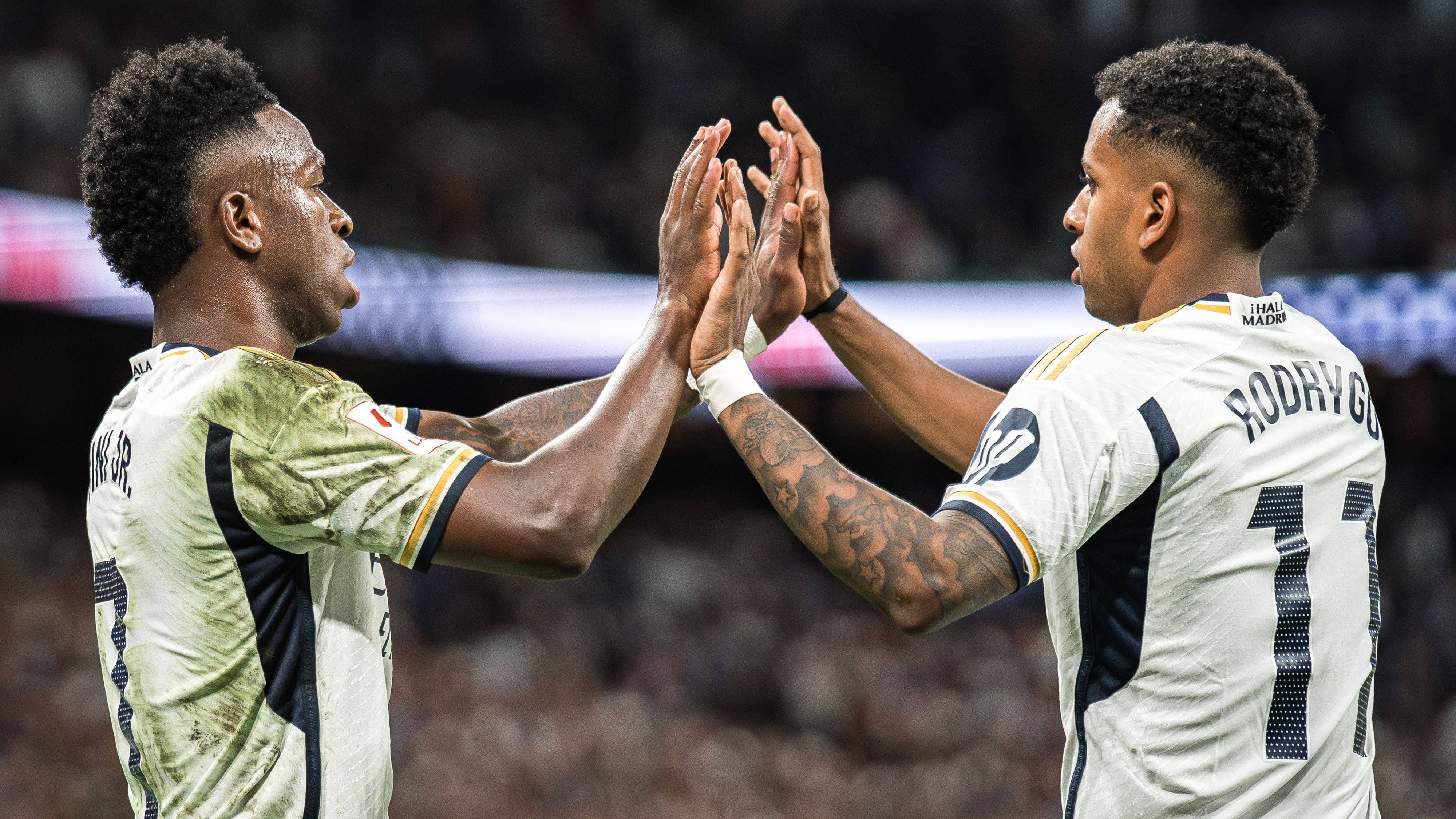 <strong>Mats Hummels vs. Vinicius Junior und Rodrygo</strong><br>An Erfahrung mangelt es Hummels gewiss nicht - dafür aber ganz sicher an Tempo. Ausgerechnet davon haben Rodrygo und Vinicius Junior eine Menge. Wie vor allem Vinicius Junior die FCB-Abwehr mitunter herspielte, war beeindruckend. Der Brasilianer lockt seine Gegenspieler gern heraus, um dann in die Tiefe zu gehen - wie im Hinspiel gegen Minjae Kim.