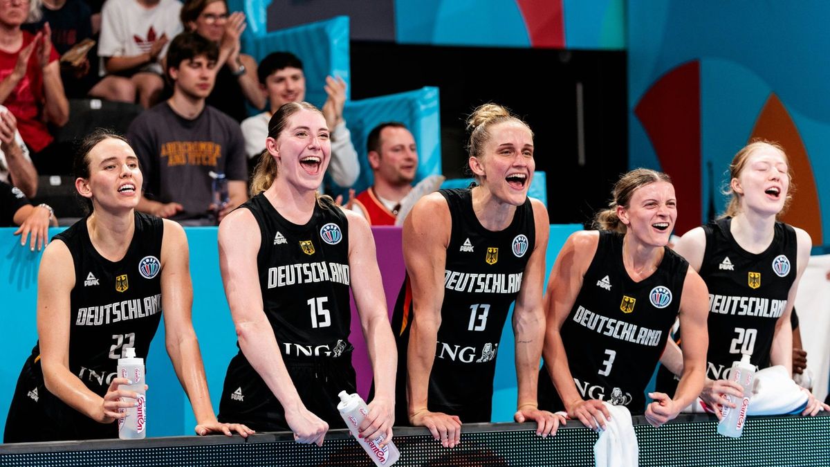 Voller positiver Energie: Die DBB-Frauen