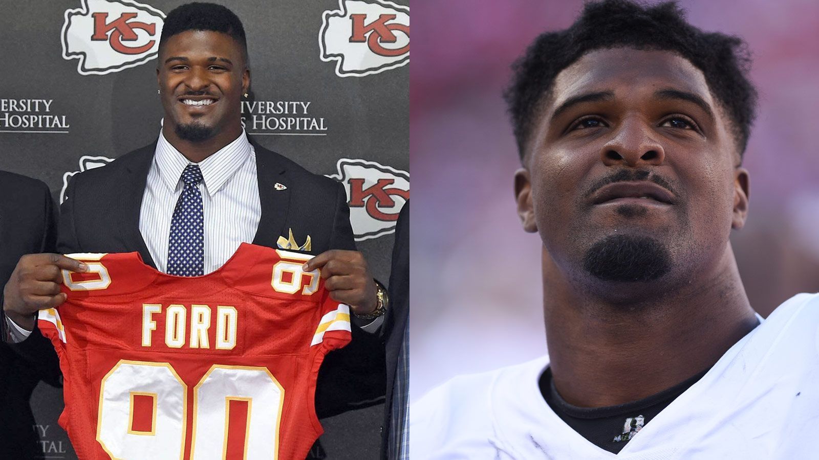 
                <strong>Dee Ford</strong><br>
                Bevor Defensive End Dee Ford mit den 49ers in den Super Bowl einziehen konnte, war er zuvor ausgerechnet bei Super-Bowl-Gegner Kansas City Chiefs für vier Jahre unter Vertrag. Von diesen wurde er im Jahr 2014 in der ersten Runde gedraftet. Im Tausch für einen Zweitrunden-Pick wurde der Verteidiger 2019 per Trade zu den 49ers geschickt. 
              