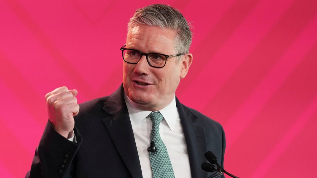 Der britische Premierminister Keir Starmer will den Druck auf die israelische Regierung.