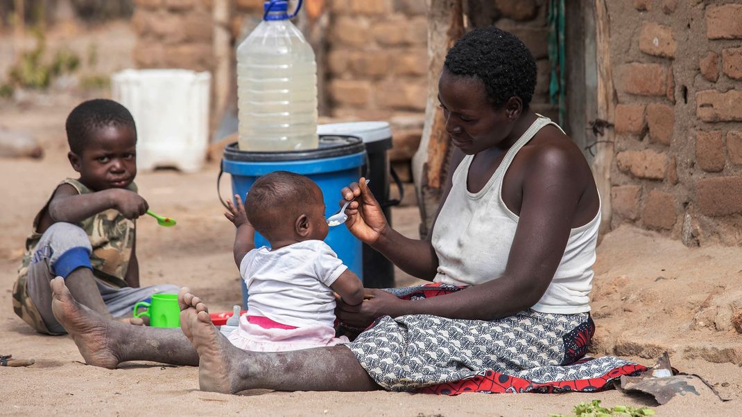 In Afrika hungert einem UN-Bericht zufolge jeder fünfte Mensch.