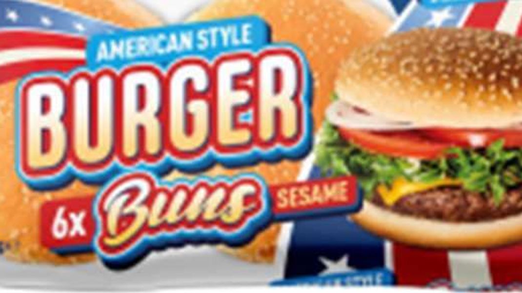 Die vom Rückruf betroffenen "American Style Burger Buns" der Firma Nordthy in der Sechser-Packung