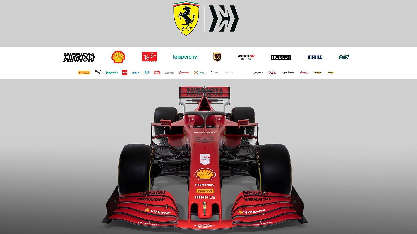 
                <strong>Ferrari SF1000</strong><br>
                Der Ferrari in der Frontalansicht. Der neue Dienstwagen von Sebastian Vettel macht ordentlich was her.
              
