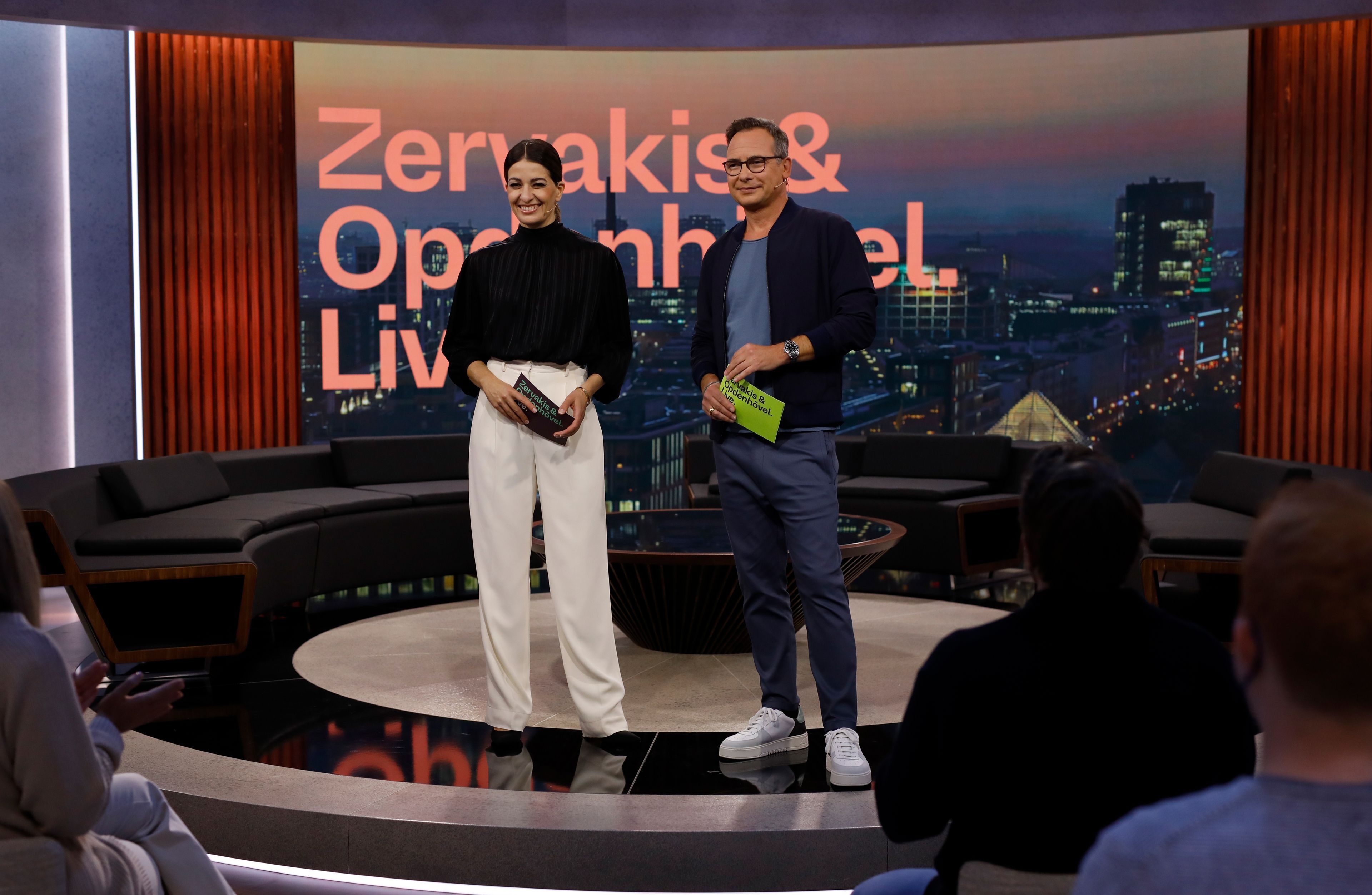 Linda Zervakis (l.); Matthias Opdenhövel (r.)