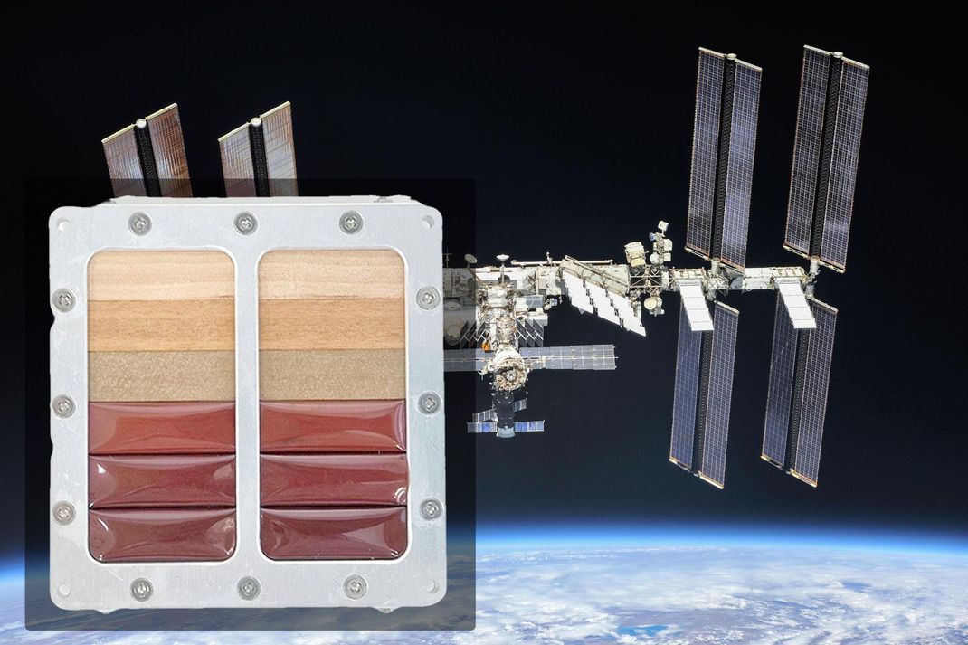 Versuchsbox: Japanische Astronauten testeten drei Sorten Holz auf der ISS