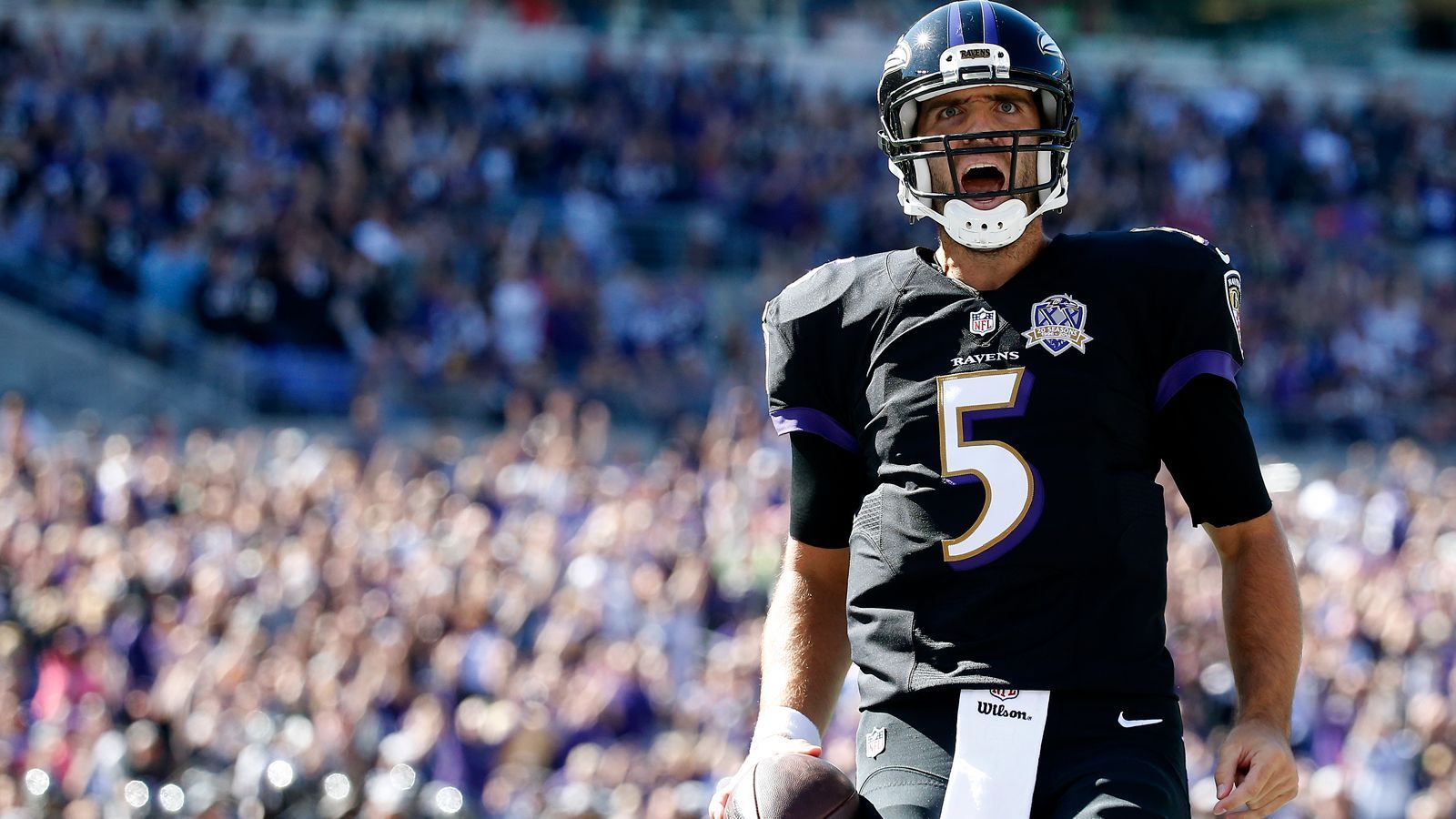 <strong>Baltimore Ravens: 3 Quarterbacks</strong><br>
                Joe Flacco (83), Lamar Jackson (77), Tyler Huntley (9)
