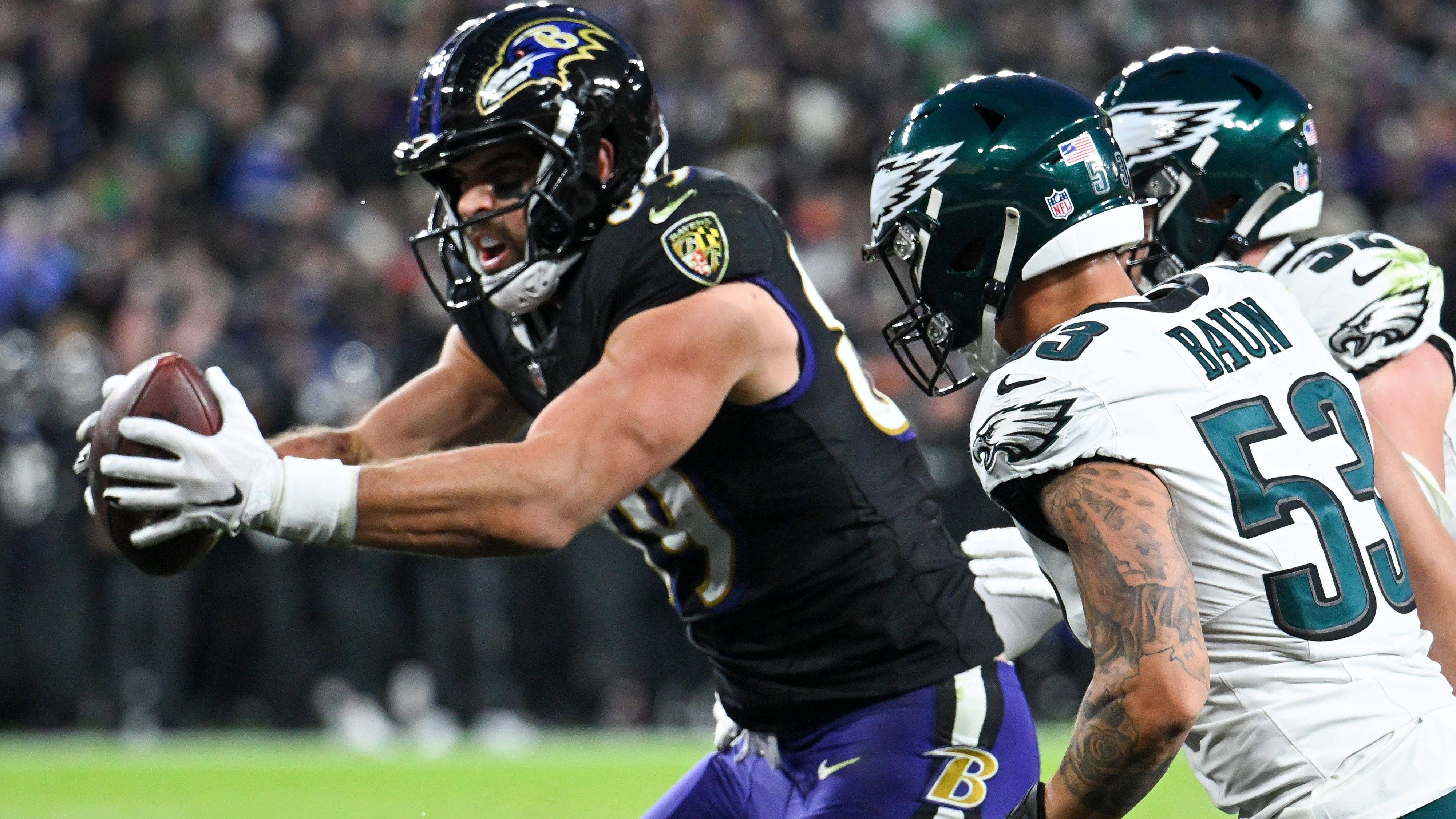 <strong>Platz 11: Baltimore Ravens</strong><br>1st Quarter Point Differential: +11<br>Point Differential gesamt: +65