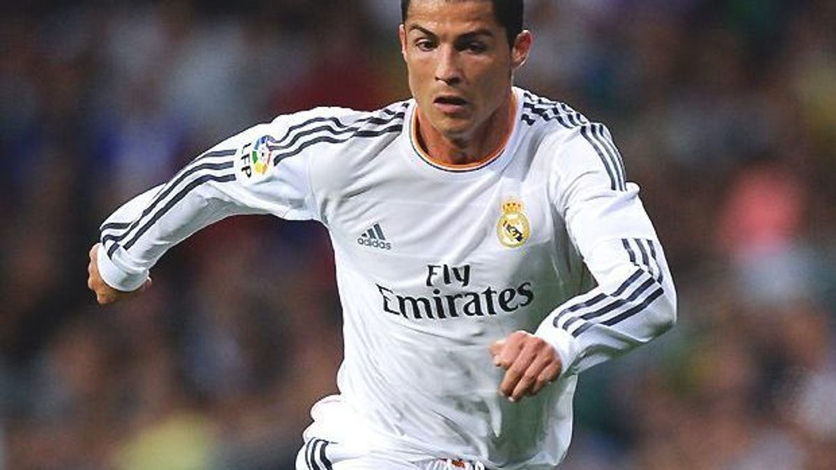 Cristiano Ronaldo Real Madrid läuft