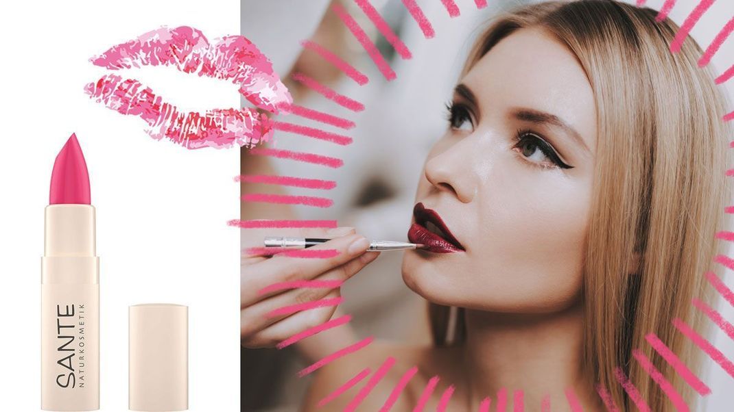 Ein glänzendes Finish in intensiven Farben und dazu auch noch pflegend für deine Lippen! Der Moisture Lipstick von Sante ist wahrhaft ein Retter für alle trockenen Lippen – mehr dazu liest du im Beauty-Artikel. 