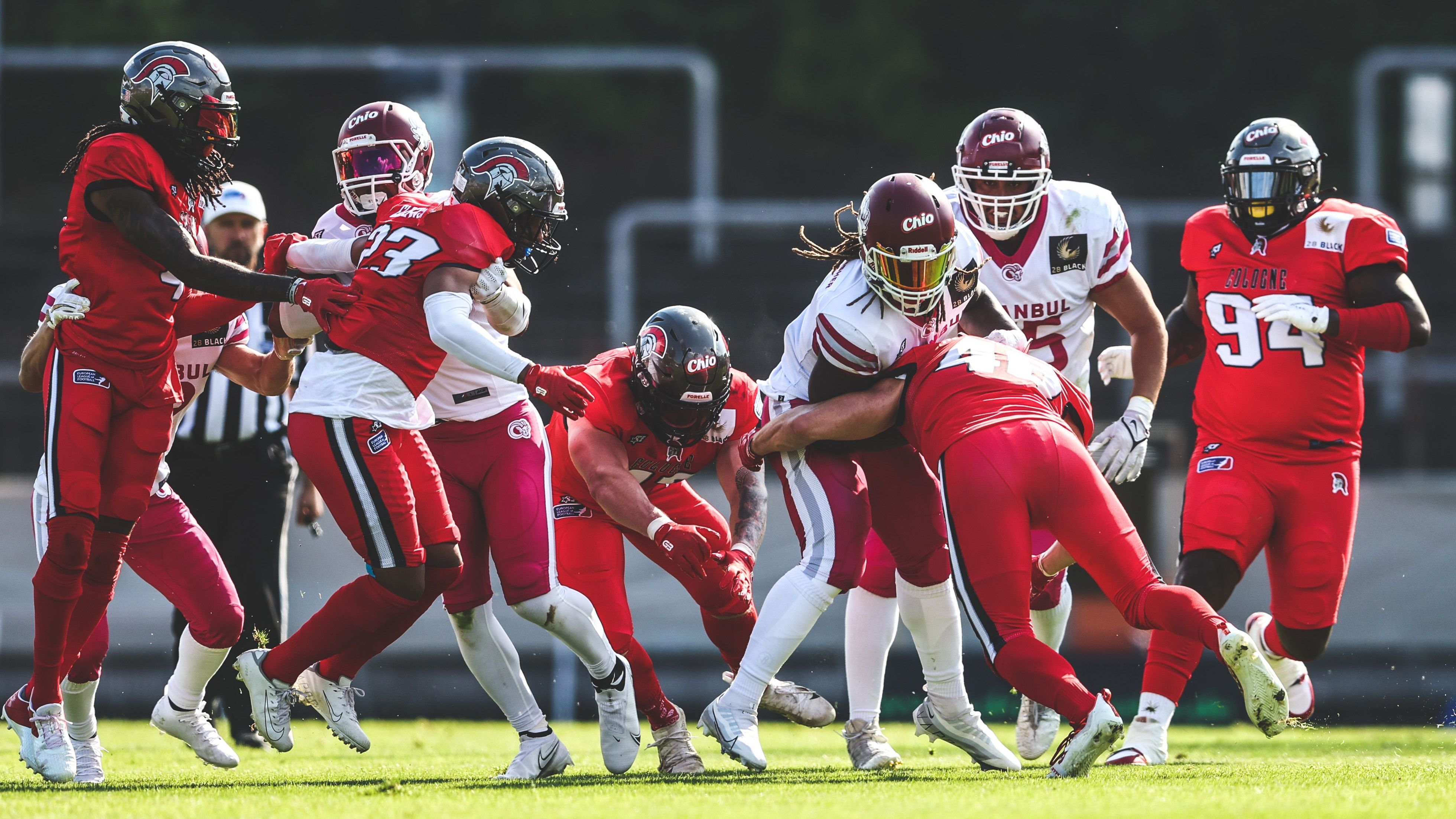 <strong>Woche elf: Cologne Centurions vs. Frankfurt Galaxy</strong><br>Zwei Gründungsmitglieder der ELF treffen am 4. August aufeinander. Beide wollen sportlich um einiges besser sein als 2023 - gerade die Centurions. Ein intensives Duell wird es allemal.