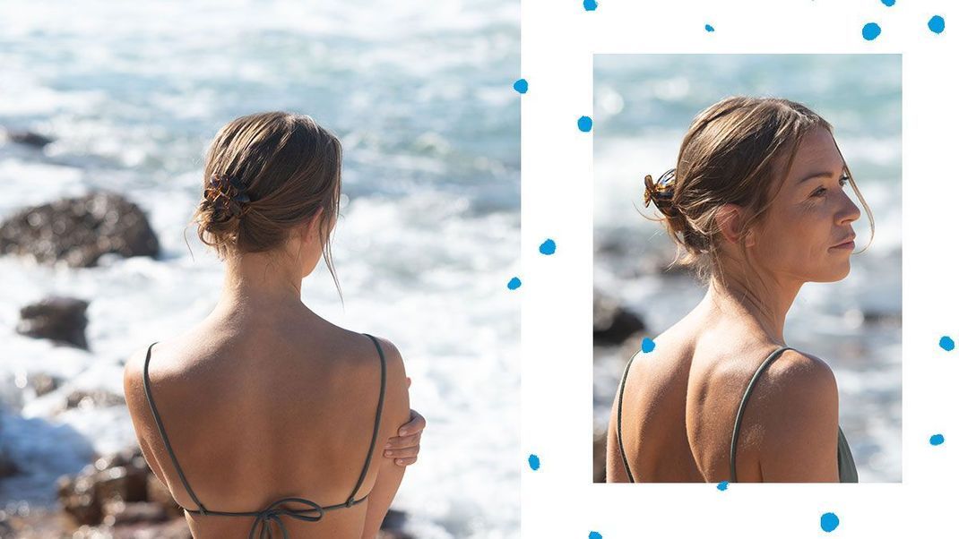 Wir lieben die Haarklammer – ihr auch? Für alle, die kurze Haare haben, ist sie wohl eines der besten Accessoires für einen coolen Beach-Look.