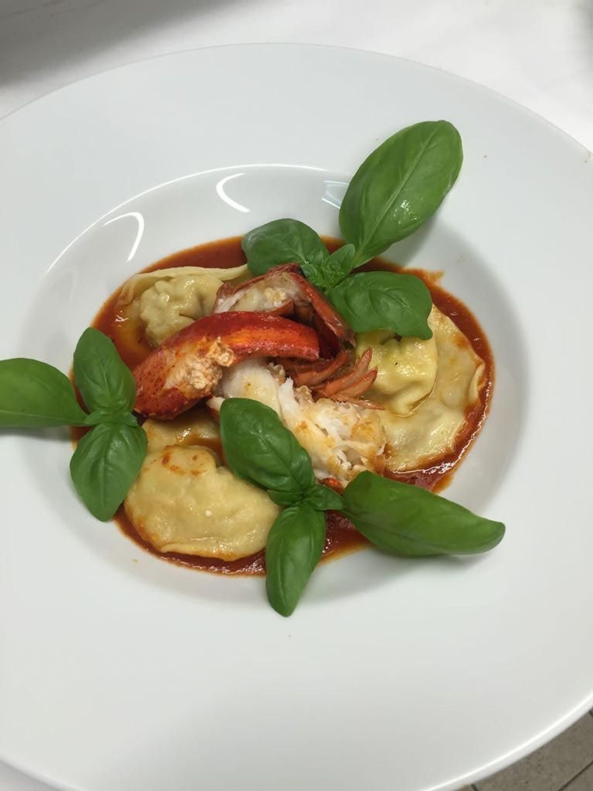 Tortellini mit Garnelen