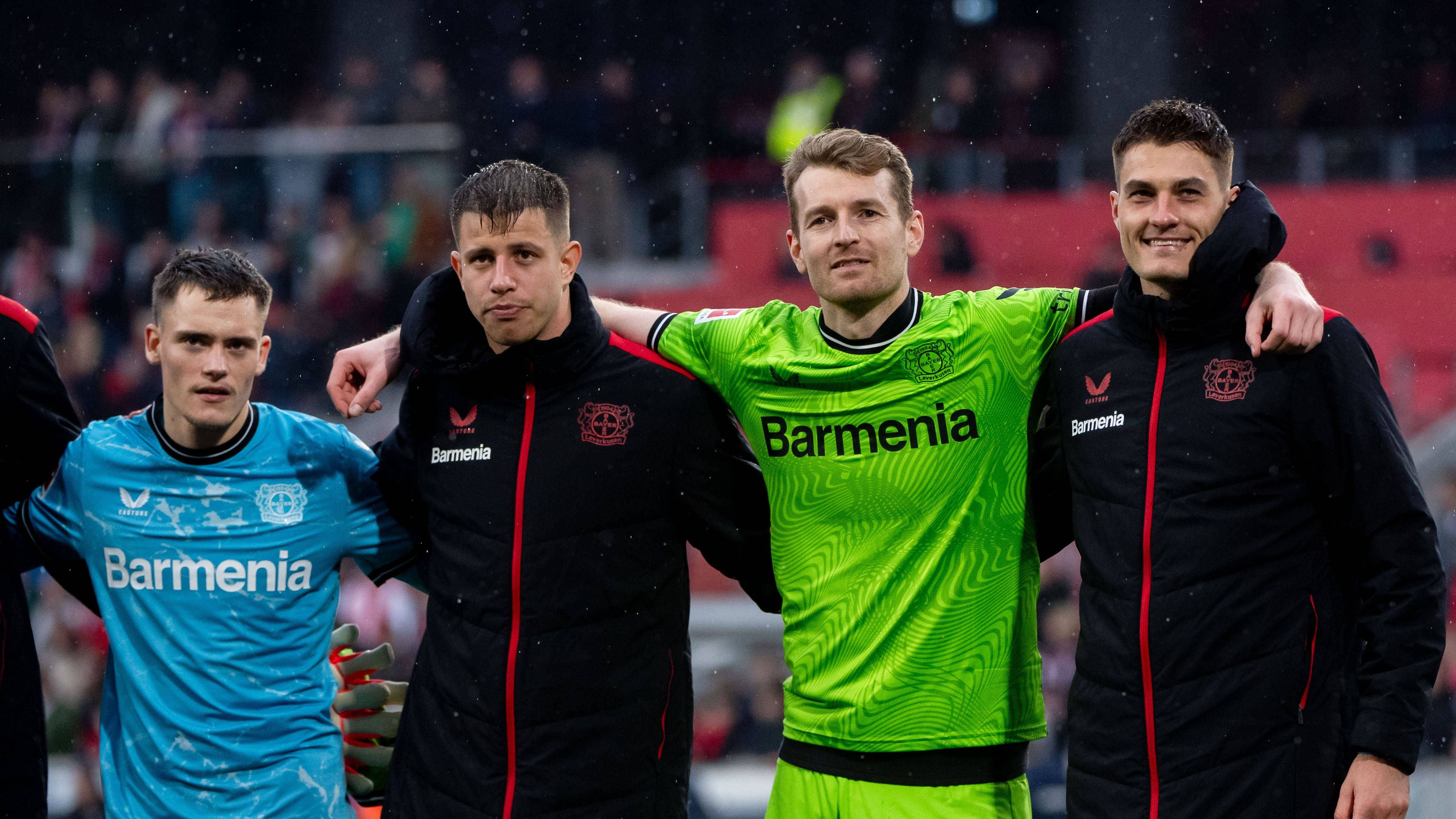 <strong>Vier Thesen zum 26. Bundesliga-Spieltag</strong><br>Bayer Leverkusen knackt den ewigen Heynckes-Rekord, Min-Jae Kim wird zum teuren Dauerreservisten und der FC Augsburg lehrt bald auch Europa das Fürchten. <strong><em>ran</em></strong> mit den Thesen zum 26. Spieltag.