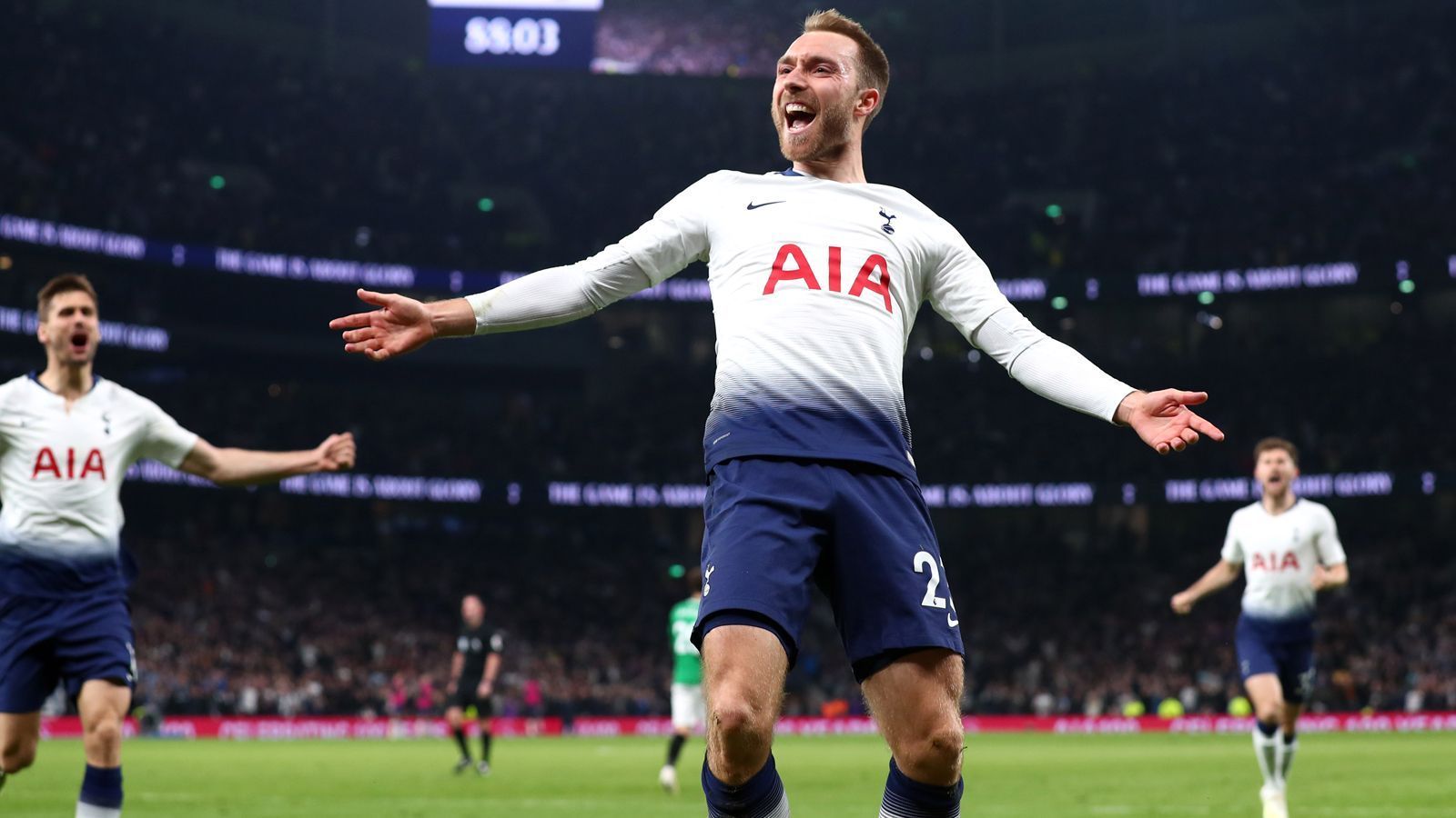 
                <strong>Platz 4 - Christian Eriksen</strong><br>
                Tore von außerhalb des Strafraumes seit 2013: 22Verein: Tottenham Hotspur
              