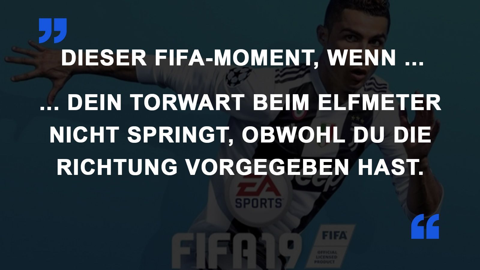 
                <strong>FIFA Momente Torwart springt nicht</strong><br>
                
              
