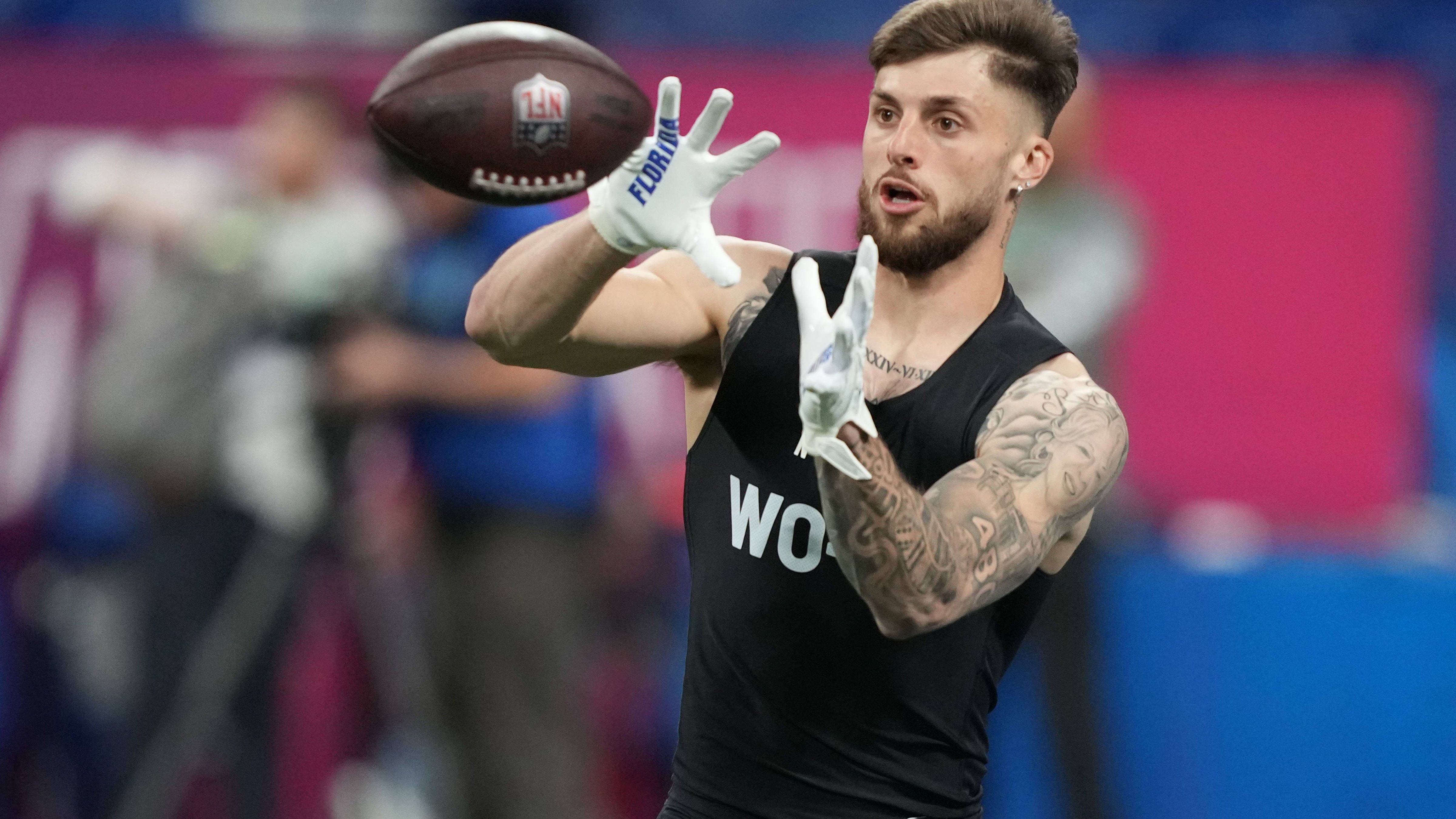 <strong>San Francisco 49ers - 9 Picks<br></strong>1. Runde: 31. Pick: WR Ricky Pearsall (Foto)<br>2. Runde: 64. Pick: CB Renardo Green (via Chiefs)<br>3. Runde: 86. Pick: G Dominick Puni (via Eagles)<br>4. Runde: 124. Pick: S Malik Mustapha (via Cowboys), 129. Pick: RB Isaac Guerendo (via Jets, from Detroit via Minnesota) 135. Pick: WR Jacob Cowing<br>6. Runde: 215. Pick: G Jarrett Kingston<br>7. Runde: 251. Pick: LB Tatum Bethune