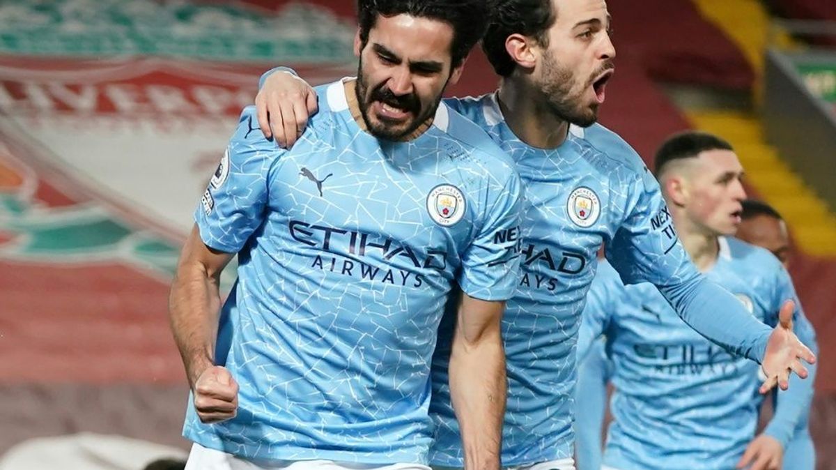 Ilkay Gündogan trifft doppelt gegen Liverpool