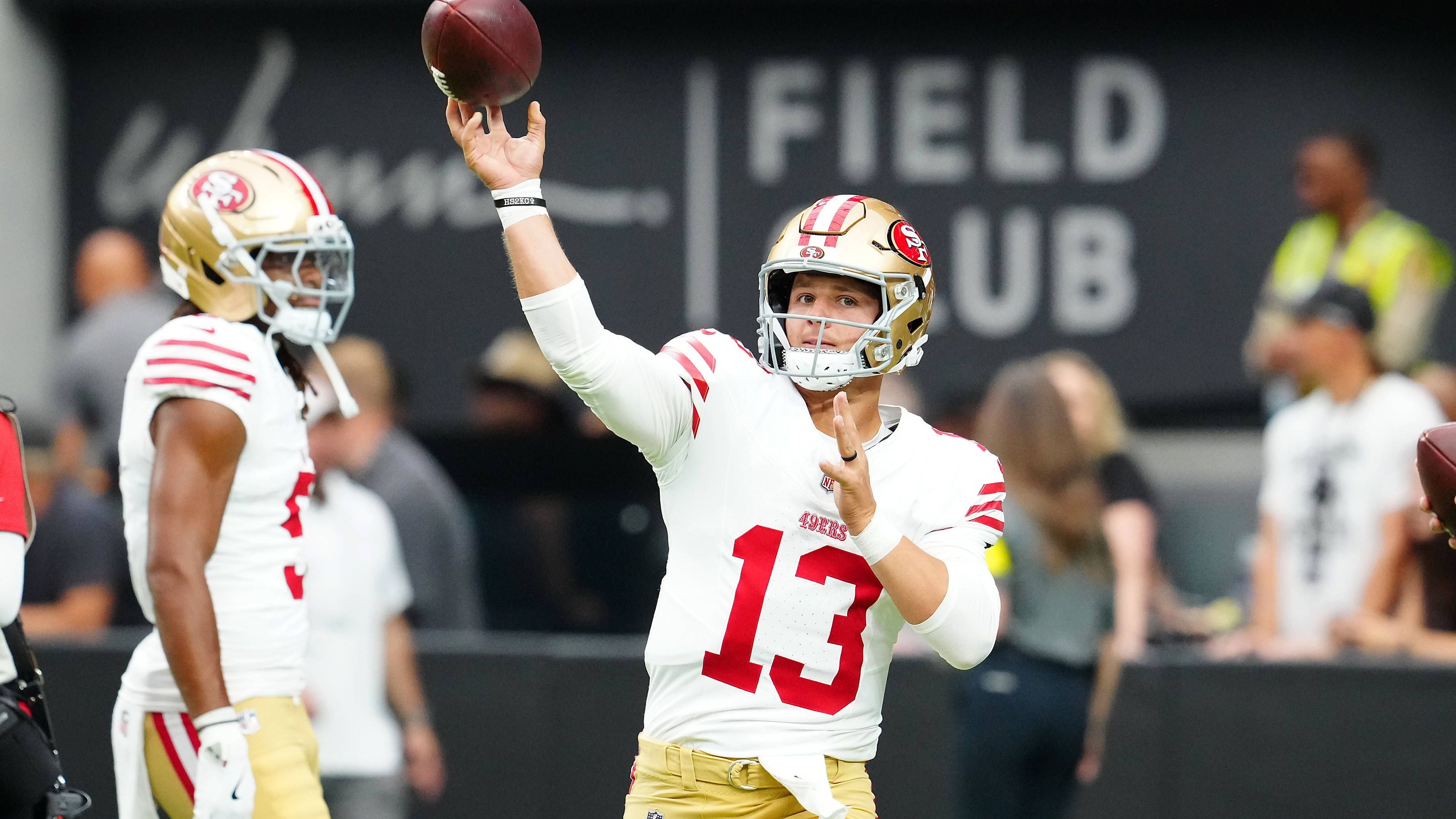<strong>San Francisco 49ers: Brock Purdy</strong><br>Position: Quarterback<br>Gehalt 2025: 53 Millionen US-Dollar<br>Vertragsende: 2030