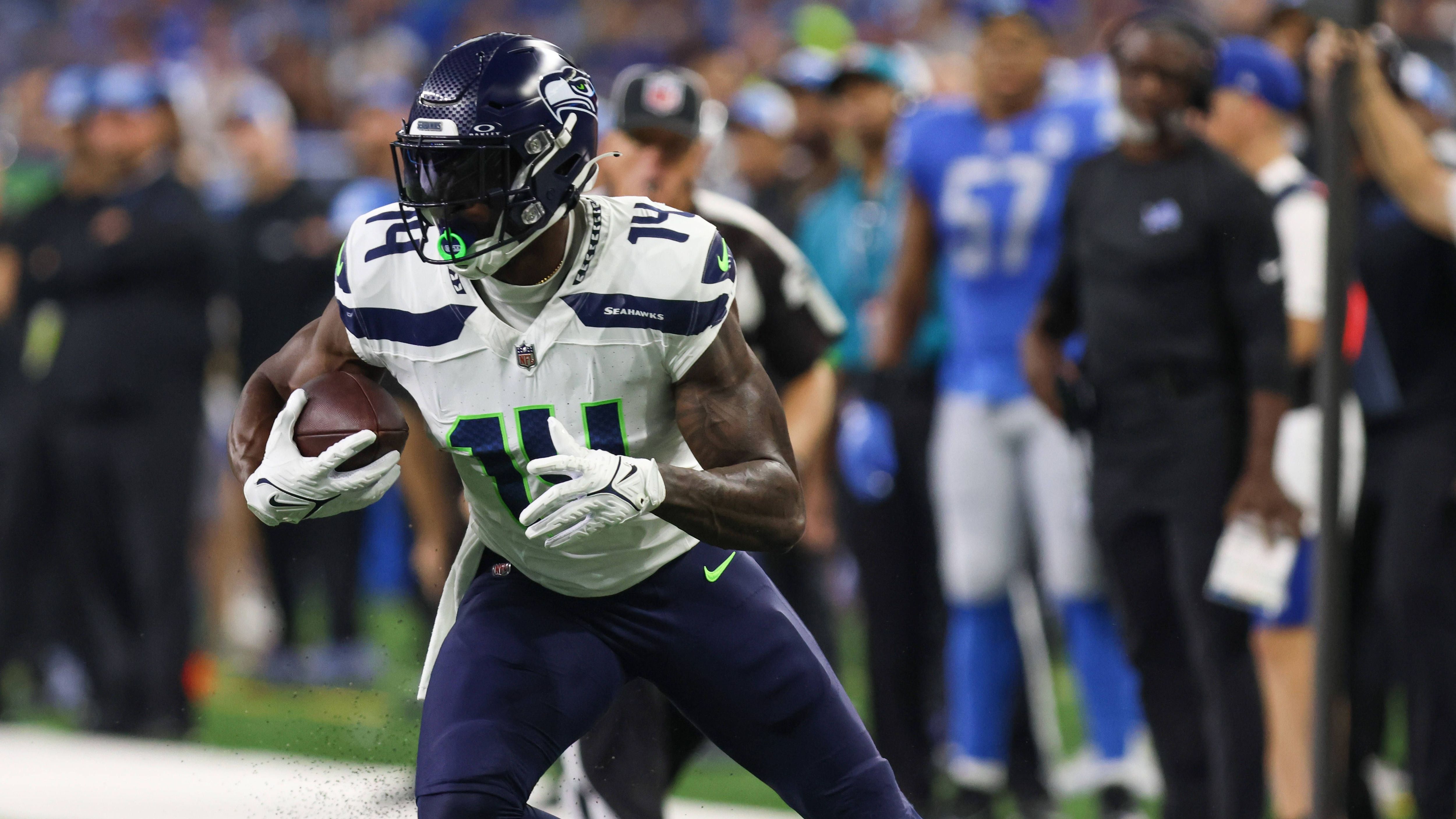 <strong>Platz 8: DK Metcalf (Seattle Seahawks)</strong><br>Position: Wide Receiver<br>In der NFL: seit 2019