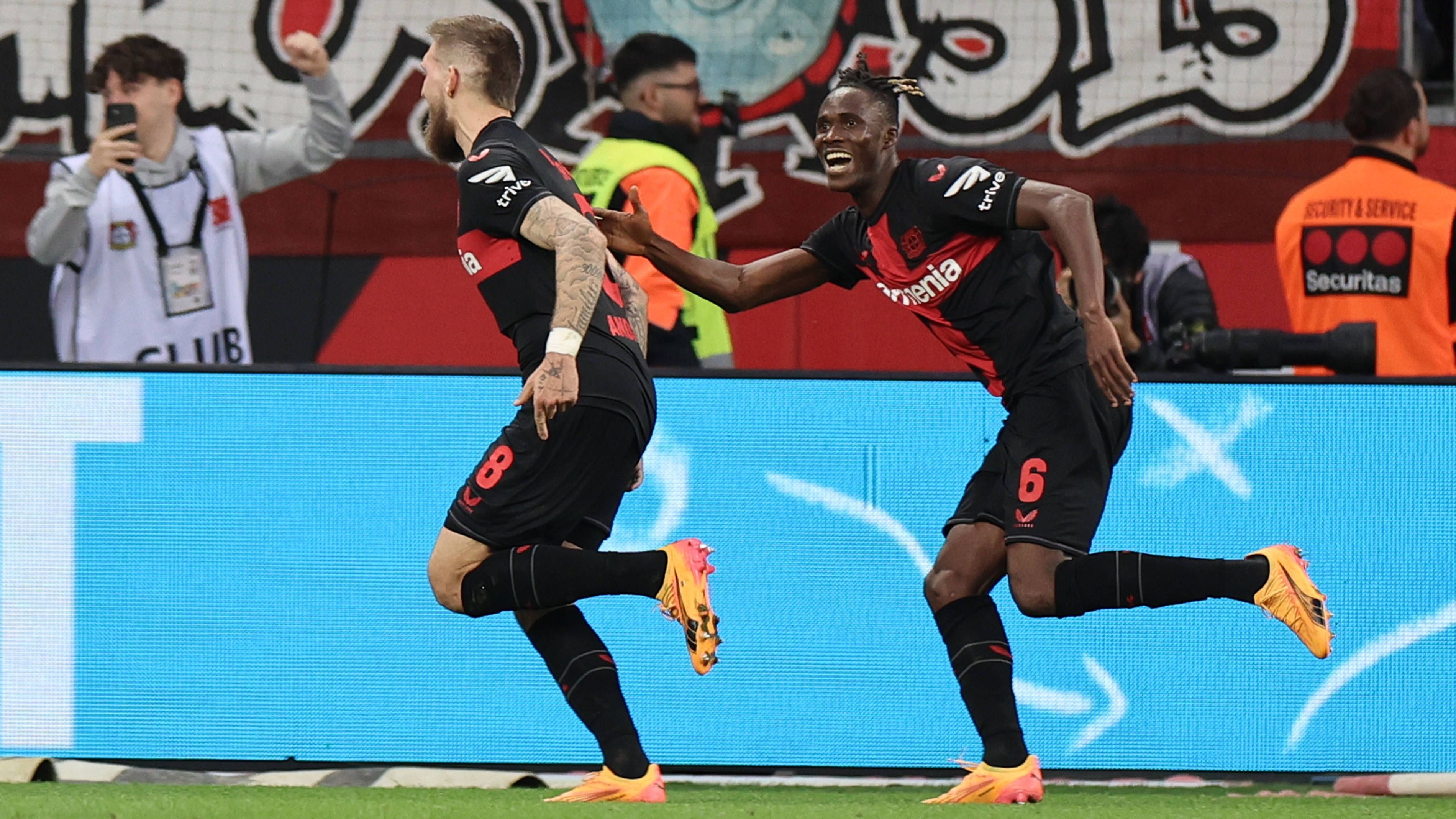 <strong>Bayer 04 Leverkusen - VfB Stuttgart (2:2)</strong><br>- Torschütze: Robert Andrich (90. + 6)<br>- Wettbewerb: Bundesliga, 31. Spieltag (27.04.2024)<br>- Gewonnener Punkt: 1