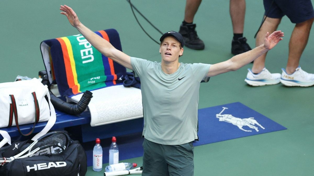 Jannik Sinner bei seinem US-Open-Sieg