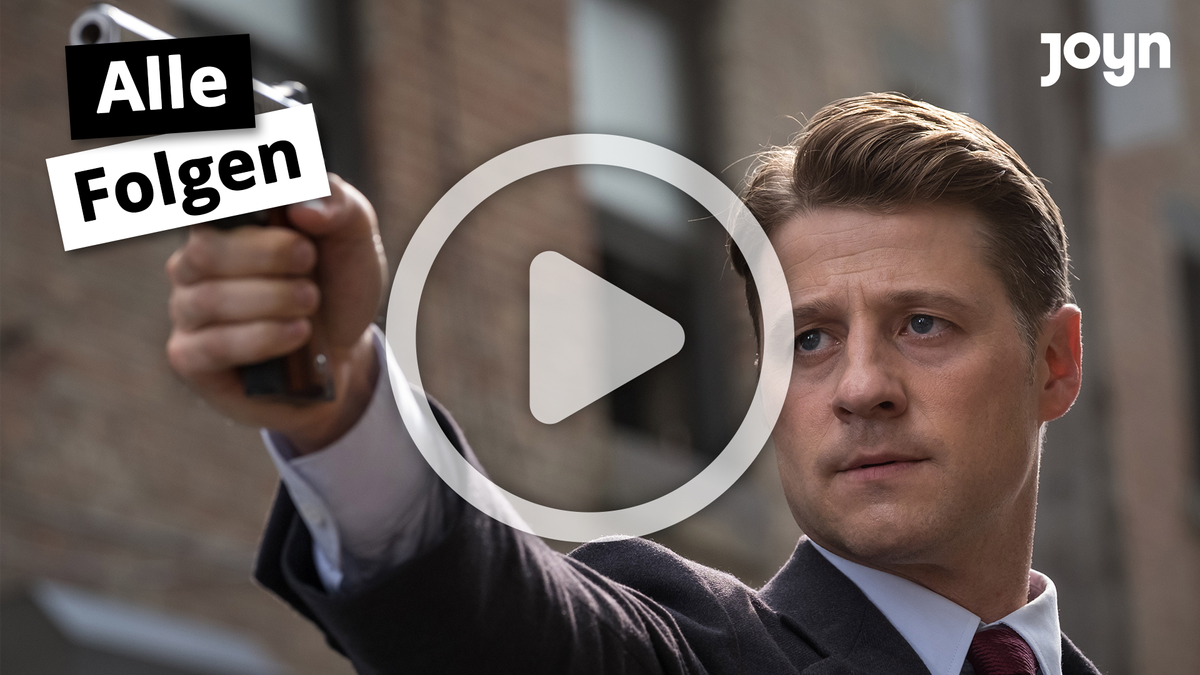 Ben McKenzie als Polizist James Gordon in der fünften Staffel der Krimiserie "Gotham" aus dem "Batman"-Comicuniversum.