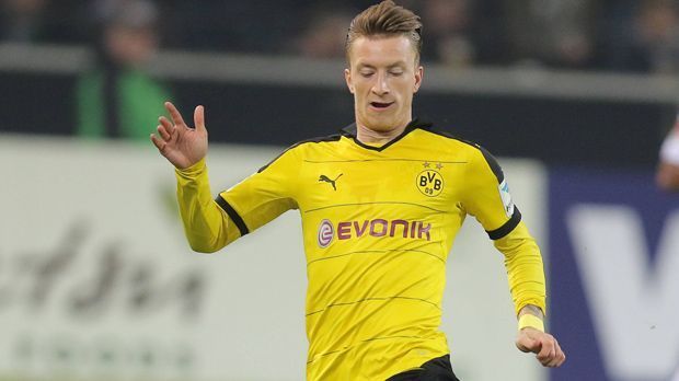 
                <strong>Marco Reus</strong><br>
                Marco Reus: Der gebürtige Dortmunder benötigte keine Anlaufzeit und startete sofort voll durch. Immer wieder fand Reus die Räume in der Gladbacher Hälfte. Vor seinem 1:0 schaltete der "Rolls Reus" deutlich schneller als Elvedi, bei Mkhitaryans Tor behielt er die Übersicht. ran-Note: 2
              