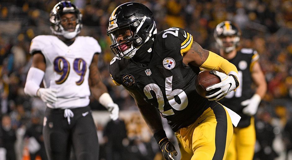 
                <strong>Running Back: Le'Veon Bell (Pittsburgh Steelers)</strong><br>
                Stimmen: Stats: 1.105 Rushing-Yards, 7 Rushing-TDs / 579 Receiving-Yards, 2 Receiving-TDs
              