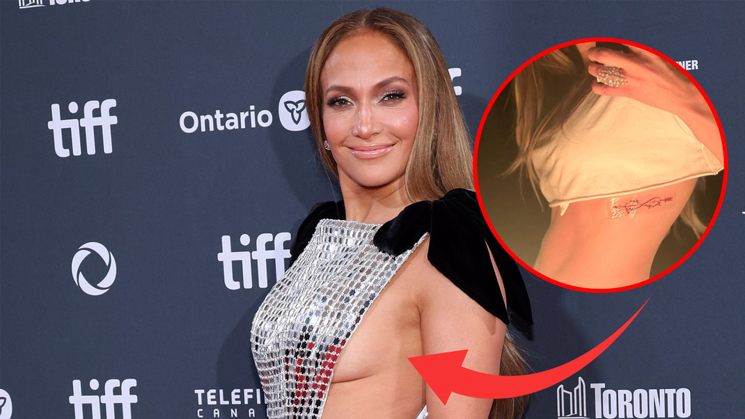 Until recently, a token of love for Ben adorned Jennifer Lopez’s skin near her chest.