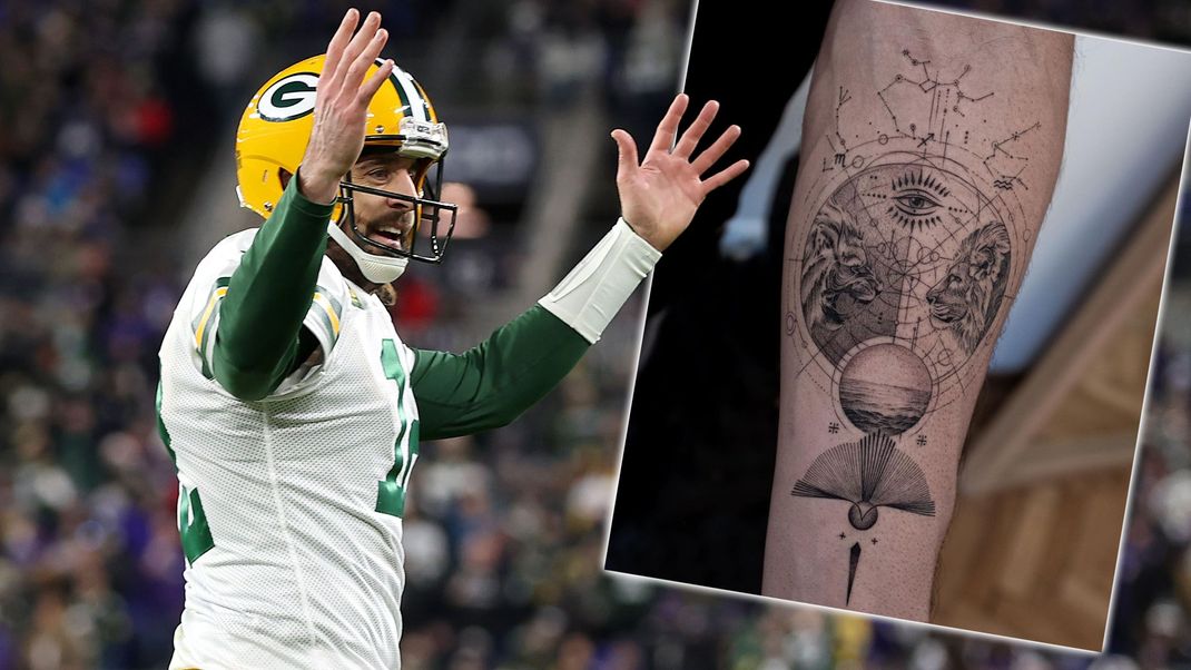 Green Bay Packers: Aaron Rodgers enthüllt Tattoo-Bedeutung