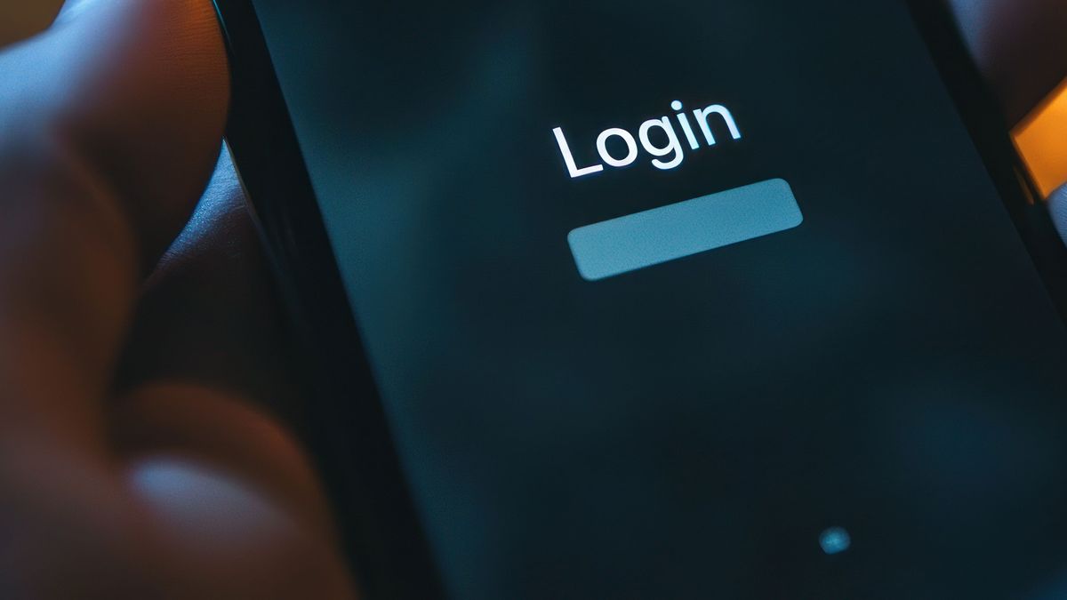Smartphone login screen (1)